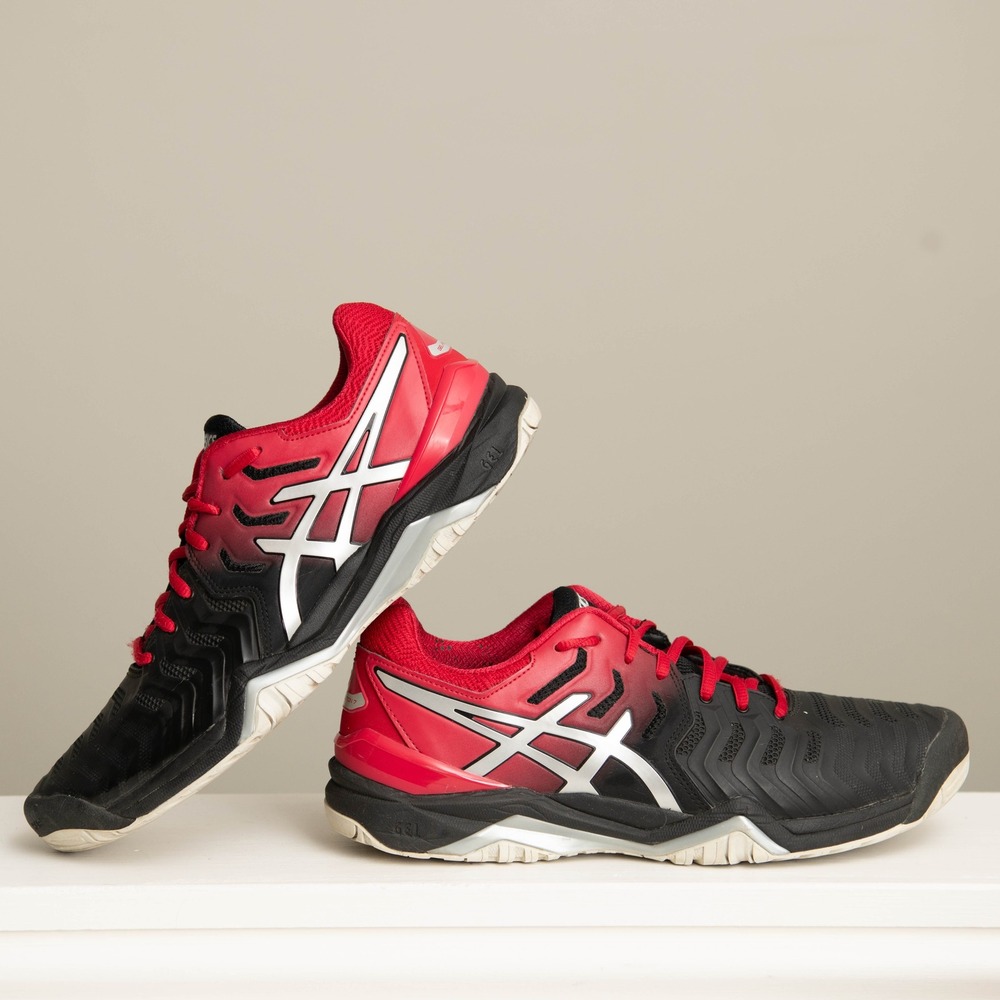 Asics Gel-Resolution 7 Sneakers Mens 9.5 Tennis Shoes Pickleball Performance Gym